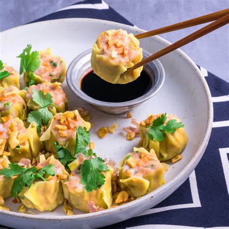 Thai Prawn & Pork Dumplings - Marion's Kitchen