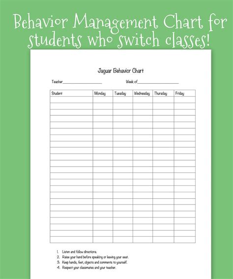 Tween Teaching: Classroom Behavior System for Upper Grades