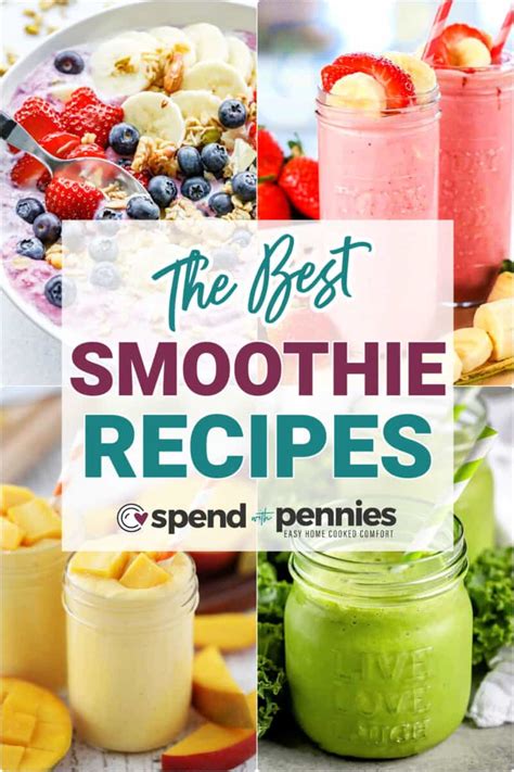 Easy Morning Smoothie Recipes - Spend With Pennies