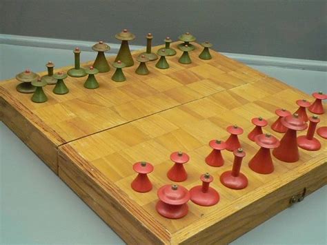 Muslim Painted Wood Chess Sest Middle East 19th century CE… | Flickr