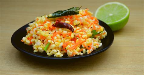 Carrot Kosambari (Indian Carrot Salad) - Flavours Treat