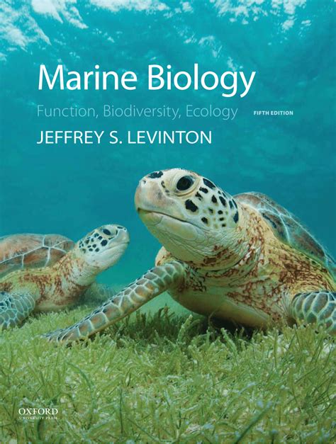 (PDF) Marine Biology, 5th Edition, Front Matter Coming in July