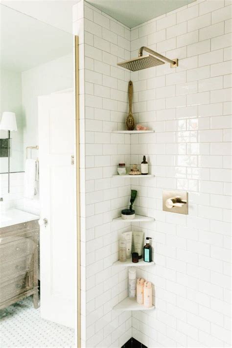 6 Shower Shelf Ideas to Fancify Your Bathroom