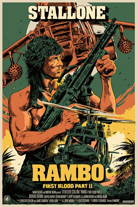 New RAMBO 2 + RETURN OF THE LIVING DEAD Posters – Mondo