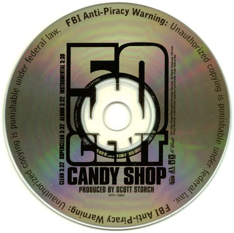 Promo, Import, Retail CD Singles & Albums: 50 Cent - Candy Shop ...