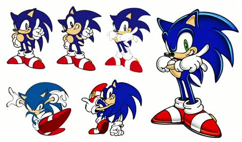 Never Before Seen Concept Art of Sonic Characters Shown - Sonic Retro