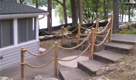 Nautical Rope Deck Railing Nautical Rope Railing Idea Deck Designs ...