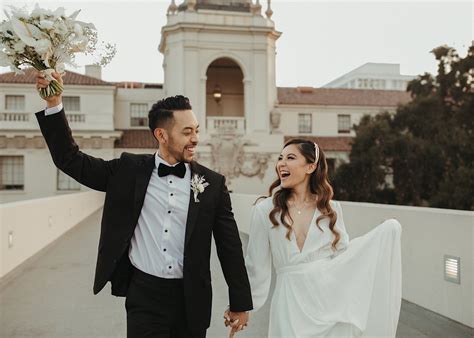 May Iosotaluno - Modern & Elegant Pasadena City Hall Elopement