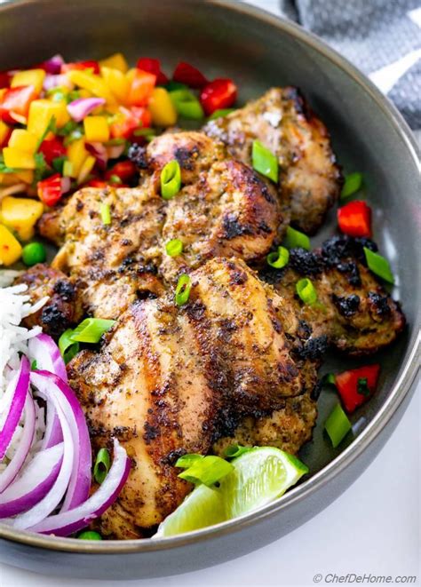 Jerk Chicken with Amazing Jerk Marinade - Jamaican Jerk Chicken Recipe ...