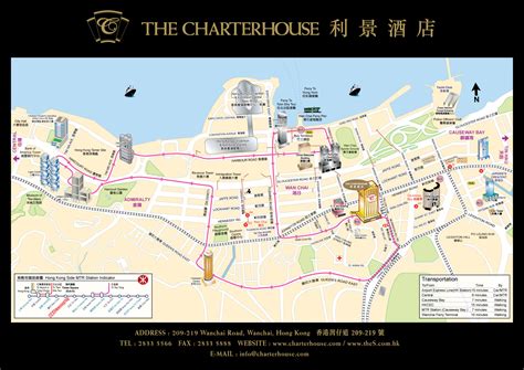 Hong Kong Hotel Map - Wanchai Hong Kong • mappery