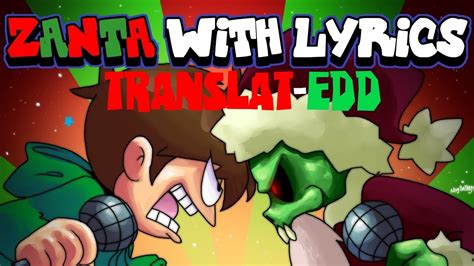 Zanta CON LETRA - TRANSLAT-EDD. OG De RecD Ft. JassiVA & Cyan - FNF EL MUSICAL (Mod de Eddsworld ...