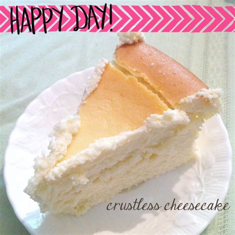 Crustless Cheesecake Recipe - JessicaLynette.com