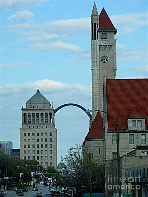 St. Louis Landmarks Photograph by Nancy Kane Chapman - Fine Art America