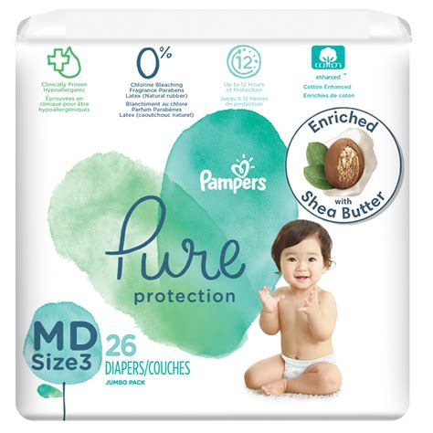 tigre Subtropical Humaniste pampers pure protection 3 exposition Vivace ...