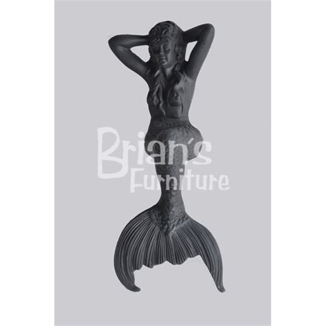 Sitting Mermaid Statue - 33" | Brian's Furniture