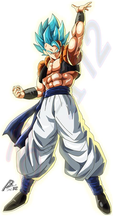 Super Gogeta Blue(fighterZ style) by Black-X12 on DeviantArt