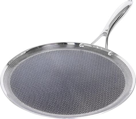 Buy HexClad Hybrid Cookware 12 Inch Griddle Non Stick Fry Pan Online at ...