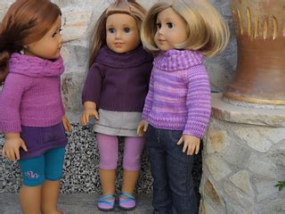 Ravelry: American Girl Doll School Sweater pattern by Patricia Renwick