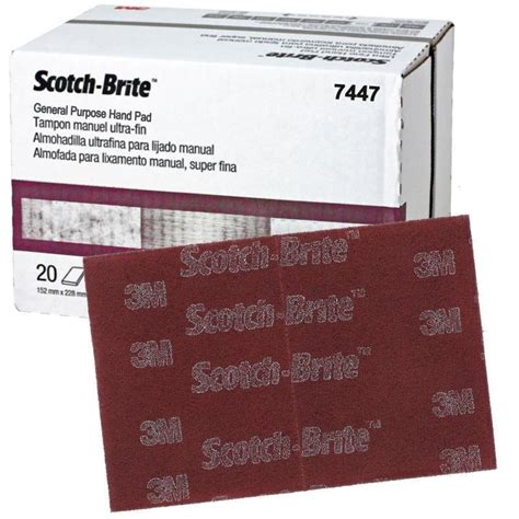 3M - Scotchbrite Scuff Pad - Red - 3M-7447 – 66 Auto Color