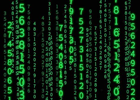 Digital Permutation Matrix Overlapping Green Background, Digital, Matrix, Background Background ...