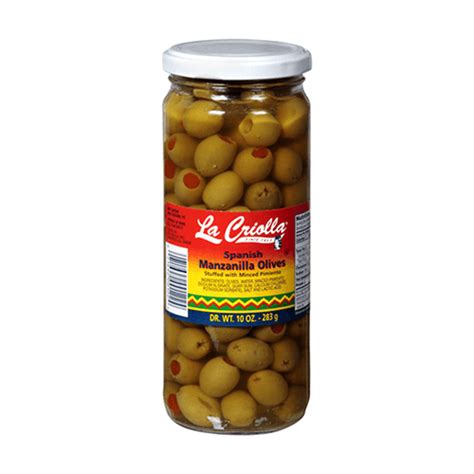 Authentic Spanish Stuffed Manzanilla Olives 10oz (Set of 12)