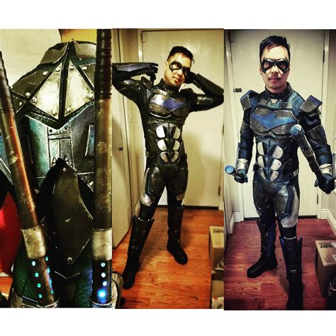 Armored Nightwing Costume « Adafruit Industries – Makers, hackers, artists, designers and engineers!