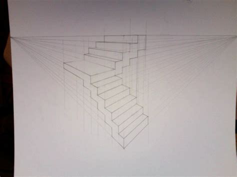 Two point perspective stairs by Spencerwray.deviantart.com on ...