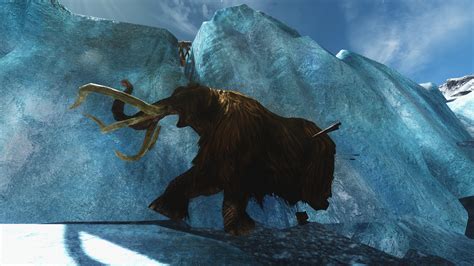 Anyone know if theres a story to this frozen mammoth I stumbled on? : skyrim