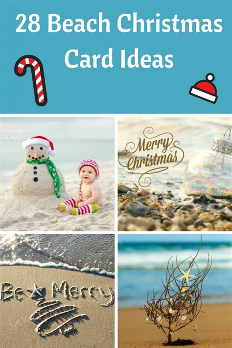 Christmas on the Beach – 28 Crazy Cute Christmas Photo Card Ideas ...