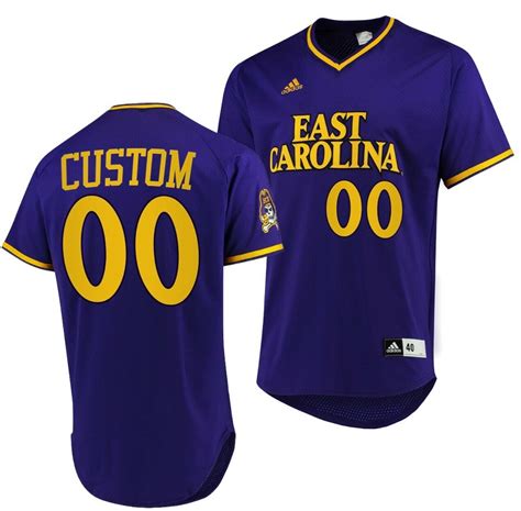 [Trending] Get New Custom ECU Pirates Baseball Jersey Purple