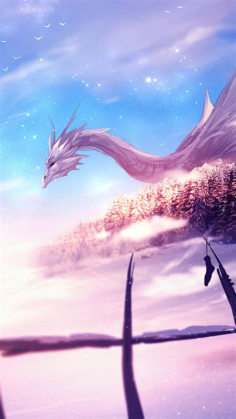 640x1136 Dragon Under The Snow 4k iPhone 5,5c,5S,SE ,Ipod Touch ,HD 4k Wallpapers,Images ...