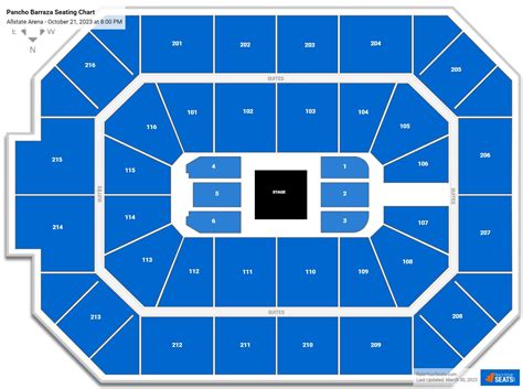 Allstate Arena Concert Seating Chart - RateYourSeats.com