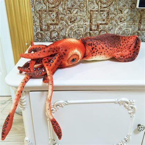 Realistic Squid Plush Toy 60 CM | Sea Plush [ Free Shipping ]