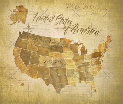 Map Of Usa Vintage – Topographic Map of Usa with States