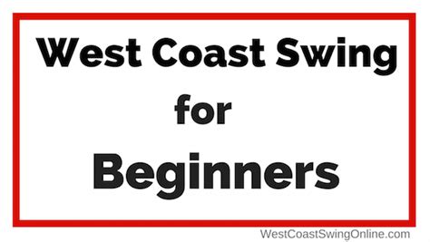 West Coast Swing Patterns for Beginner