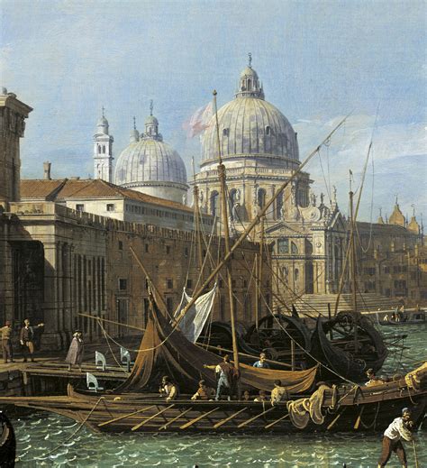 Venice: The Grand Canal from the Salute towards the Carita Painting | Giovanni Antonio Canal ...