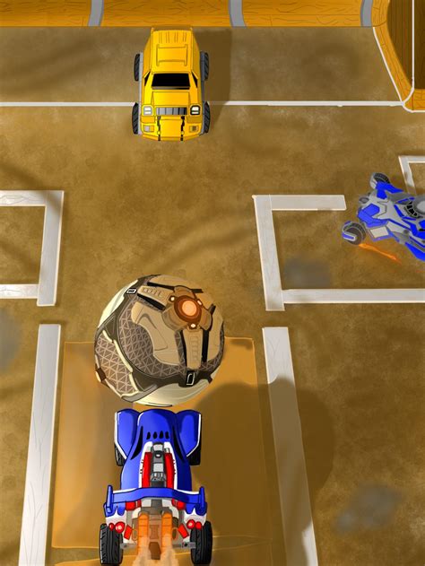 Rocket League fan art, I tried xD : r/RocketLeague