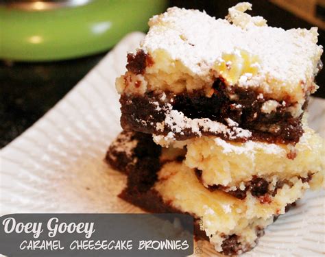 Running to Bake: Ooey Gooey Caramel Cheesecake Brownies