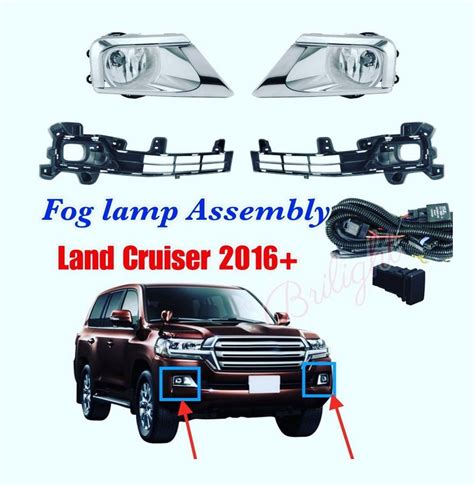 Fog Lamp Assembly Toyota Land Cruiser 2016+ | AutoStoreQa Trading