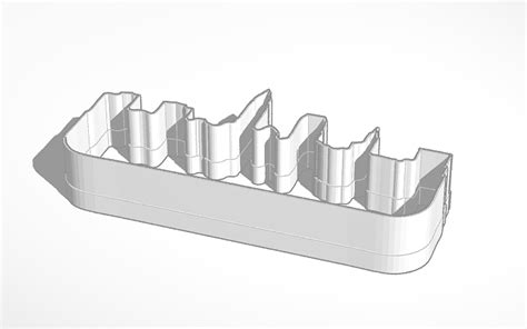 3D design Cleveland Cookie Cutter | Tinkercad