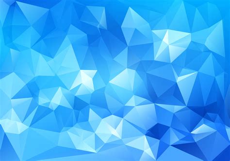 Abstract blue geometric polygonal design 1234279 Vector Art at Vecteezy