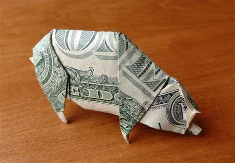 25 Exceptional Dollar Bill Origami Examples | Brain Berries