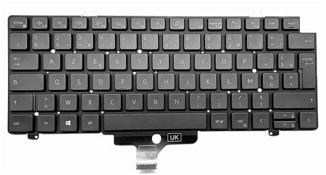 Dell H4DDJ Latitude 7420 7430 7520 7530 5420 French AZERTY Keyboard