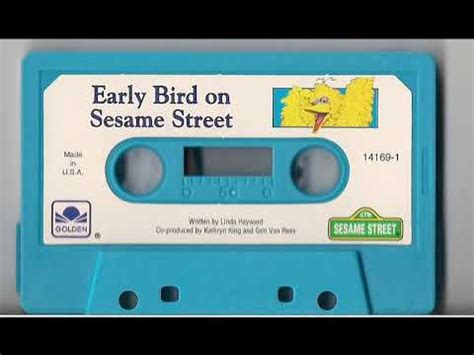 Early Bird On Sesame Street Cassette Tape - YouTube