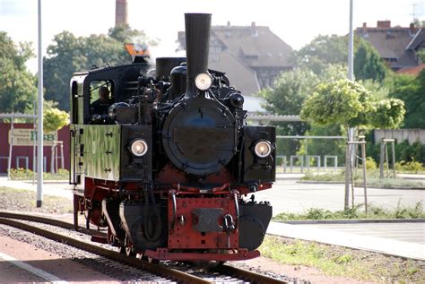 Steam locomotive in german small town 3 Free Photo Download | FreeImages