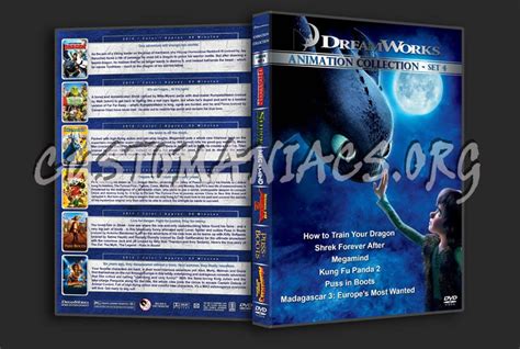 Dreamworks Animation Collection - Set 4 (2010-2012) dvd cover - DVD ...