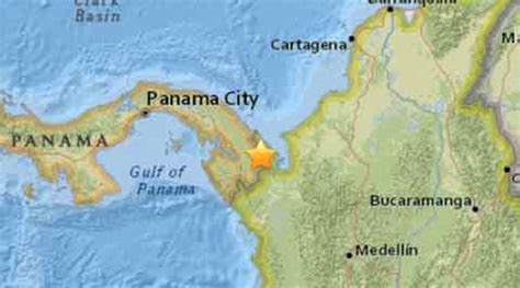 5.9 quake shakes Colombia-Panama border region: USGS | World News - The Indian Express