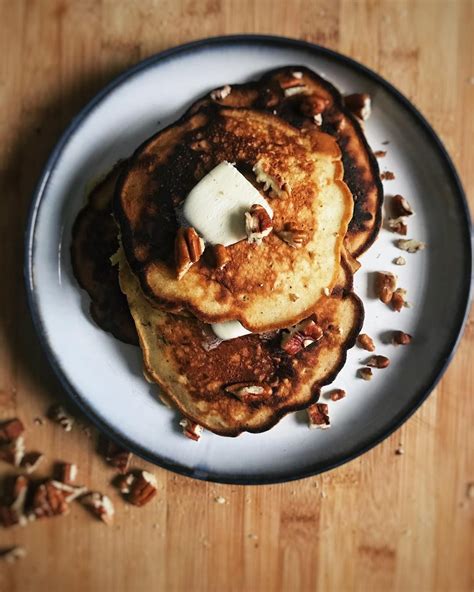 These banana nut pancakes were super simple to make and made the kids ...