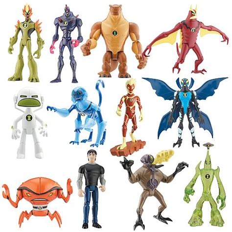 Ben 10 Alien Force Alien Figures Wave 2 Case - Bandai - Ben 10 - Action Figures at Entertainment ...