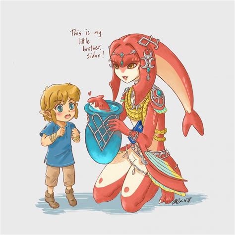 Yuga’s Art Gallery: Baby Sidon, doo doo doo-doo doo-doo - Zelda Universe